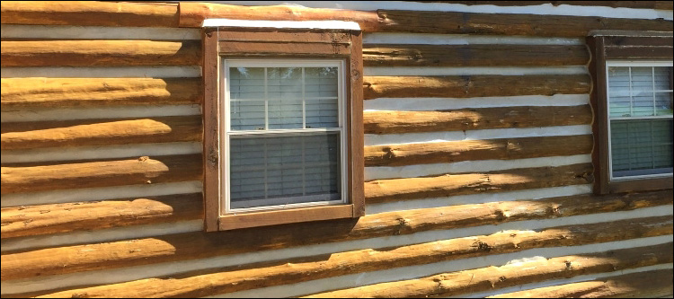 Log Home Whole Log Replacement  Raphine, Virginia